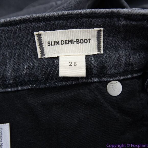 NEW Madewell Slim Demi-Boot Jeans in Hayford Wash, 26 - Picture 13 of 14